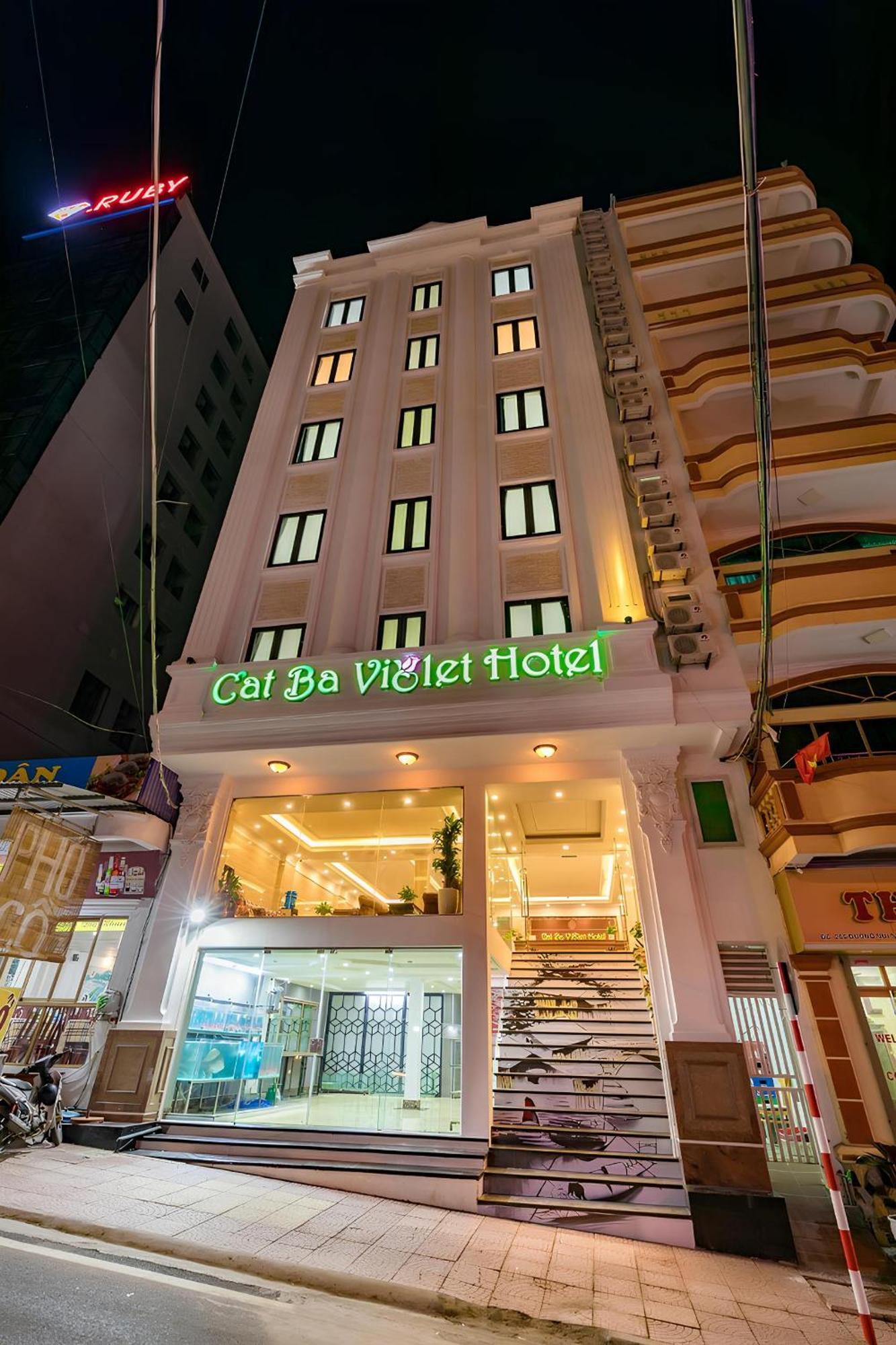 Cat Ba Violet Hotel Chan Chau ภายนอก รูปภาพ